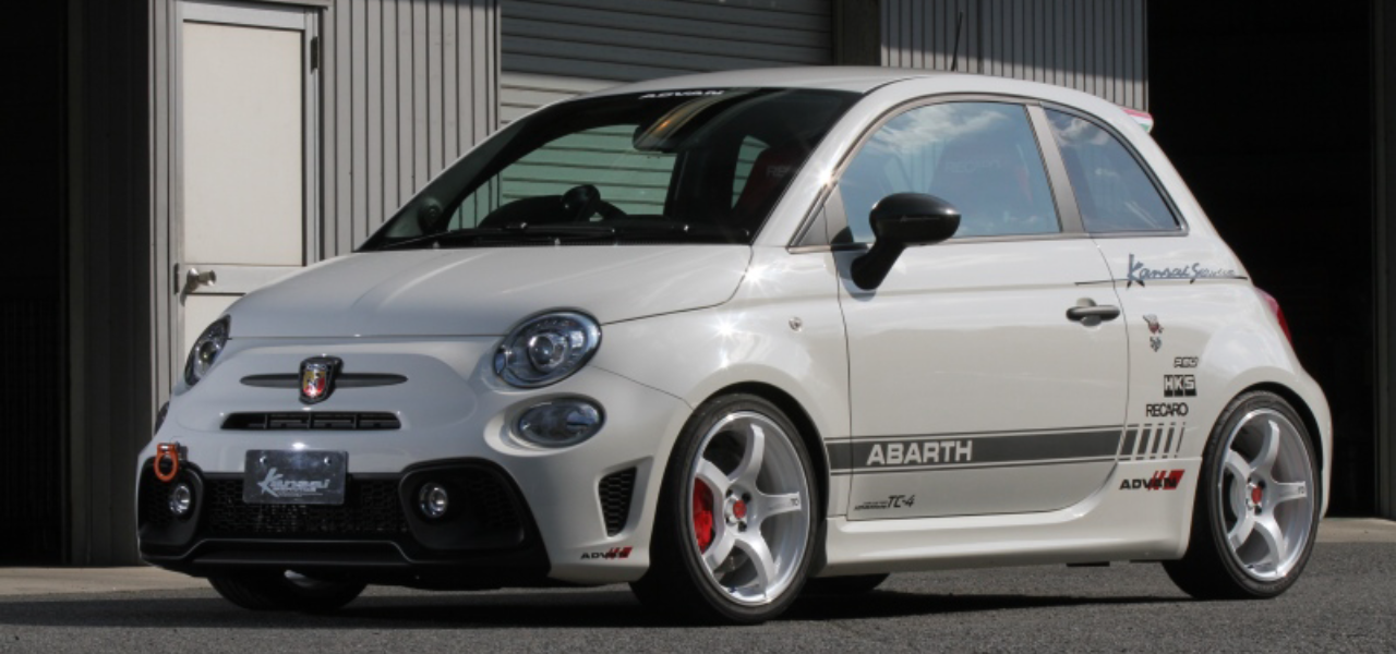Abarth 595在日本人改装下会变成什么样子?