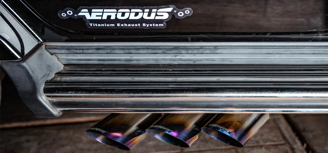 高端钛合金排气品牌:Aerodus