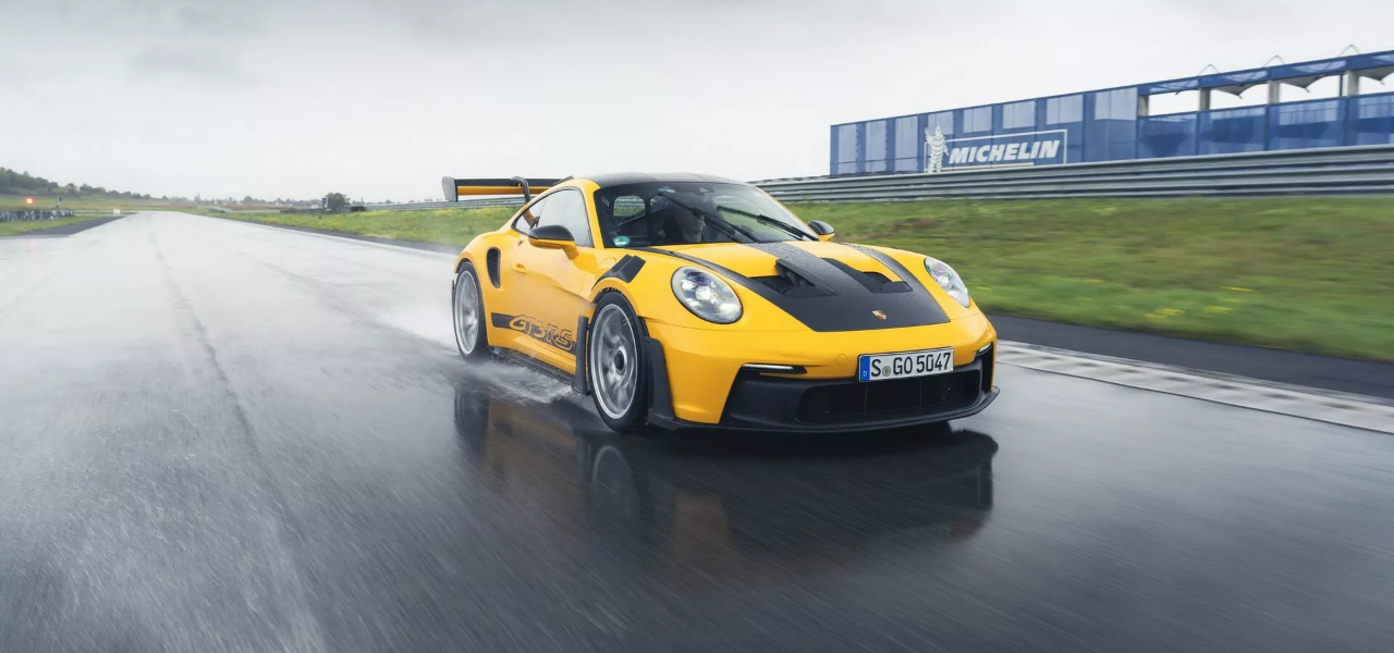 雨天出行无需再望天打卦,米其林为911 GT3 RS定制PS S 5轮胎
