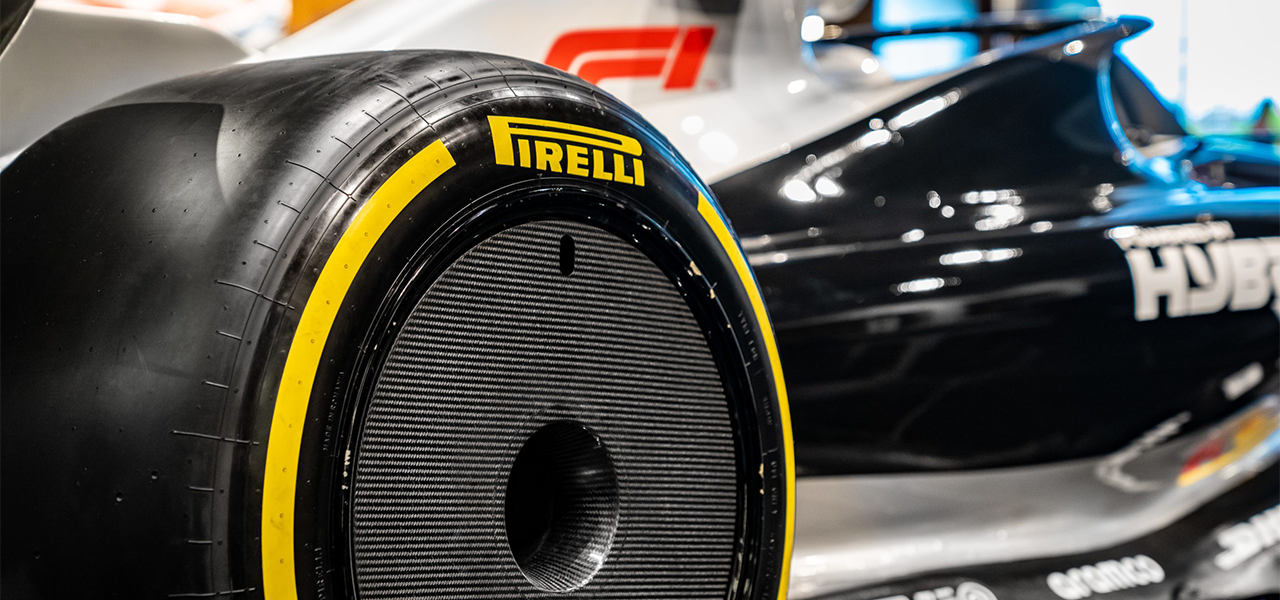 现任F1赛事官方指定轮胎供应商:Pirelli(倍耐力)