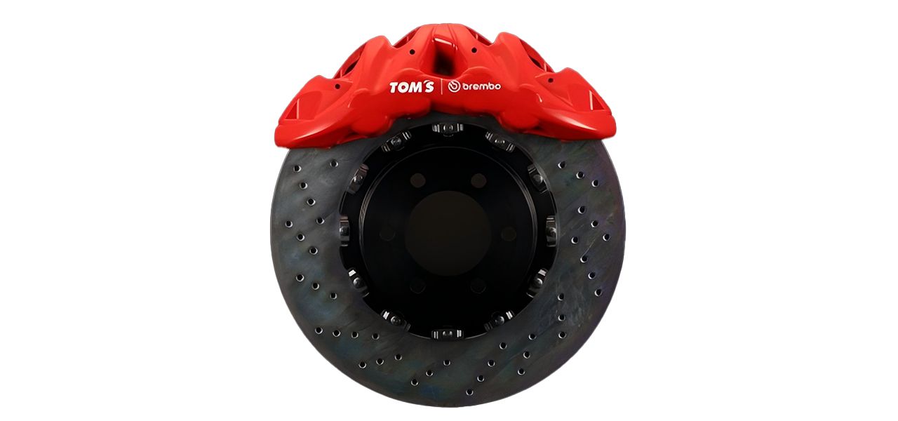TOM'S跟Brembo出联名刹车了,专门给大型SUV用的。
