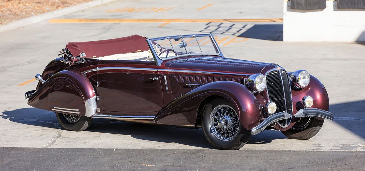 【鉴赏】1937 Delahaye 135 MS Cabriolet