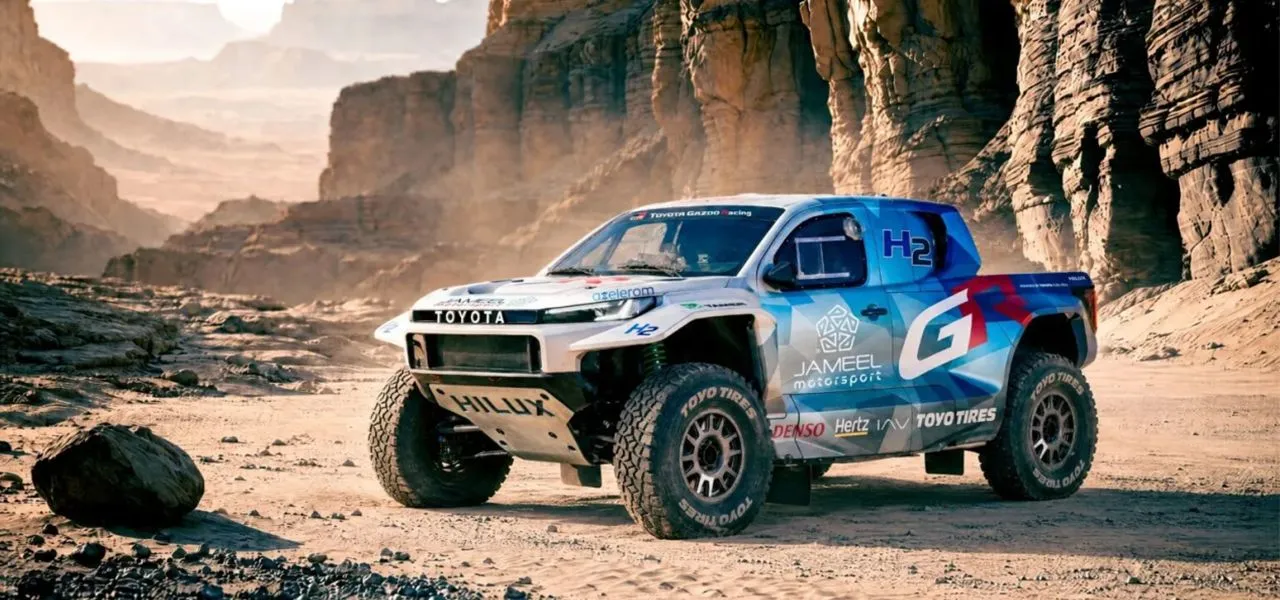 论氢能如何征服沙场:丰田GR DKR FC Hilux