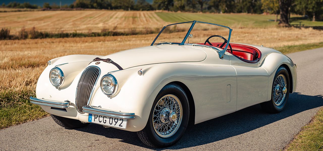 【鉴赏】1954 Jaguar XK120 Roadster