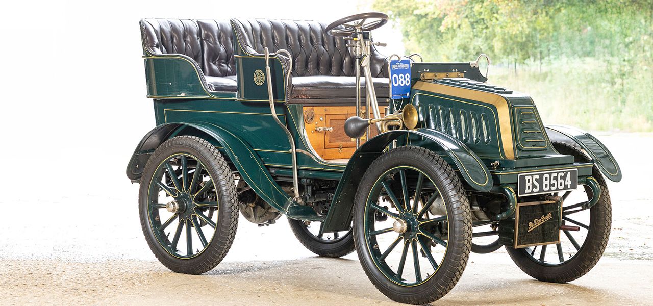 【鉴赏】1902 De Dion Bouton 6hp Model J Rear-Entrance Tonneau